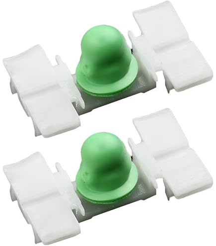 ECSiNG 30 Piezsa Clips de Montaje para Tiras de Moldura de Puerta 51131829904 Compatible con BMW Serie 3 E21 E30 Serie 5 E12