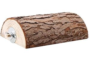 SHEENS Long Board Platform Parrot Perches Stand Hamster Springboard Natural Wood Climbing Wooden Platform for Small Animal Macaw African Greys Budgies Parakeet Conure Squirrel