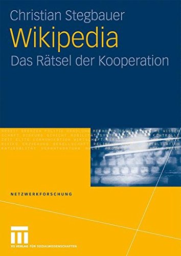 Download Wikipedia: Das Rätsel der Kooperation (Netzwerkforschung) (German Edition) Download Wikipedia: Das Rätsel der Kooperation (Netzwerkforschung) (German Edition)