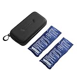 SUPVOX Insulin Cooler Bag Portable Diabetic Travel Case Insulated Cooling Bag Black