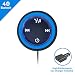 Produktbild Bluetooth Empfänger, APPS2Car Bluetooth V4.0 Empfänger Radioempfänger Adapter Receiver mit SIRI Funktion im Auto Wireless Adapter Audiogeräte mit Stereo 3.5 mm Aux, 2-Port USB Autoladegerät für Bluetooth-fähigen Geräte