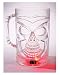 Produktbild Horror-Shop Skull Bierkrug 0,5l mit LED Farbwechsler für Halloween