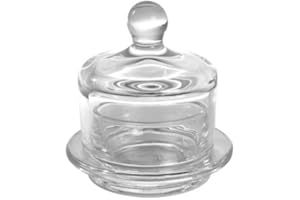 Artesa Mini Glass Serving Cloche Butter Dish by Lakeland