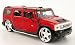 Produktbild Hummer H2 Tuning, rot, Modellauto, Fertigmodell, Jada 1:24