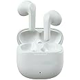 Bluetooth Wireless Headphones,True Wireless Earbuds Bluetooth 5.1,IPX7 Waterproof,with Noise Cancellation & Sound,24H Playtime with Charging Case, Wireless Earbuds for IOS/Samsung/Android (White)