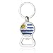 Produktbild FIFA Schlüsselanhänger Bier Flaschenöffner mit 32 Länder Flagge für World Cup Fußball Fans Memorial Cheer 28# Uruguay