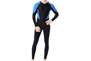 DAZZLEEX Muta da uomo in neoprene da 5 mm con cappuccio per immersioni, snorkeling, nuoto, surf, sport acquatici, protezione