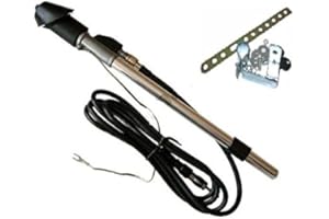 SOLING Antena telescópica para guardabarros Mercedes W202 C180 C200 C220 C240 C260 con conector DIN
