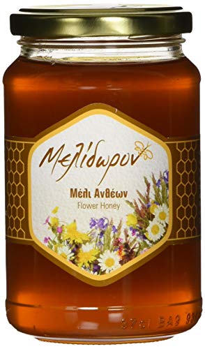 Preisvergleich Produktbild Melidoron Roher Griechischer Frühlingsblütenhonig, 450 g