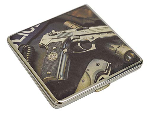 Preisvergleich Produktbild MamBini Zigarettenetui Polizei Pistole Etui für 20 STK. Zigaretten