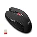 Produktbild ZELOTES Schnurlos Maus Wireless Mouse, 2,4 GHz 6 Tasten 2400dpi Laptop Maus kabellos Mäuse für Notebook, PC, Mac, Laptop (schwarz)