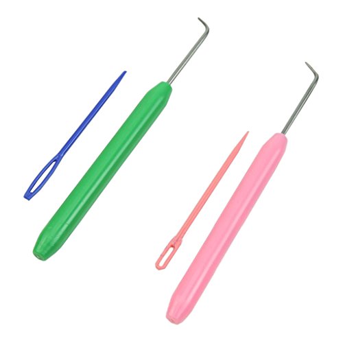 F-blue 1 set di aghi + uncinetto Per Knitter & Knitting Loom