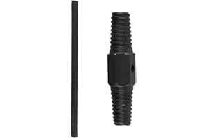 Ieron Extractor de Tornillos de tubería de Doble Extremo, Tornillo para daños en tuberías de Agua, Herramienta de extracción de Manguera Rota, Grifo de válvula, Grifo de válvula de tubería
