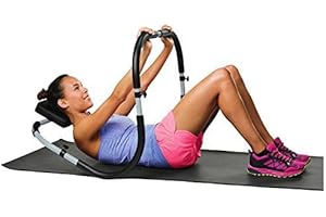SOHLER BY EUROTRADE W LTD Gr8 Fitness Ab Roller Sit Up Crunch Abdominal Stomach Exercise Workout Machine Home Gym Fitness Trainer Core Worker Equipment