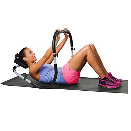 Gr8 Fitness Ab Roller Sit Up Crunch Abdominal Stomach Exercise Workout Machine Home Gym Fitness Trainer Core Worker Equipment