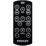 PHOLSY Infrarot-Fernauslöser 6in 1 für Canon Nikon Sony Pentax Olympus Kameras
