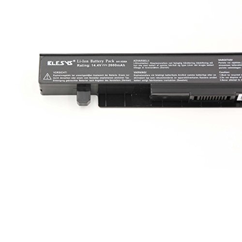 El Mejor Precio BLESYS - 2600mAh A41-X550A Batería Fit Asus X550 X550C
X550CA X550L A450C Batería del ordenador portátil Reemplace para
A41-X550 batería de Repuesto (Compatibilidad 2950mAh 44wh +15v) Revisión