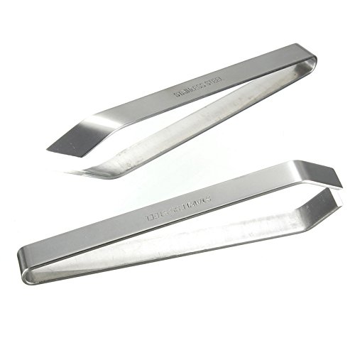 Da.Wa Fischgrätenzange Grätenzange Fischräten Pinzette Küchen pinzette Edelstahl,set of 1 - 6