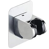 Ajustable: el soporte ajustable de 5 engranajes hace que sea conveniente para ajustar un grado adecuado para pulverizar agua para la ducha.