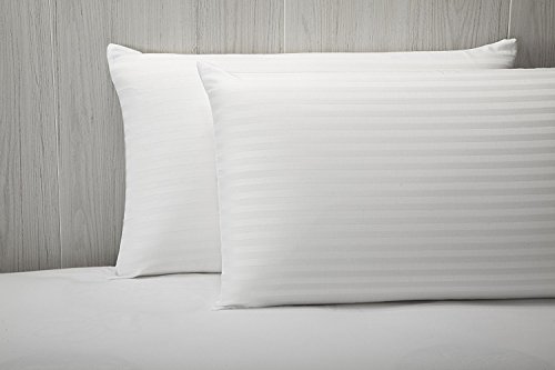 Pikolin Home Kissenbezug, 70, Satinstreifen, 100 % Baumwolle, sehr atmungsaktiv, 70 x 40 cm - 2