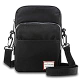 ★Verstellbarer Riemen: Umhängetasche unisex für Damen und Herren mit Verstellbare Schultergurte sind ebenfalls abnehmbar. und einfache Handhabung. Schnalle die Tasche über Ihre Schulter und Behalten Sieso Ihre Hände frei.