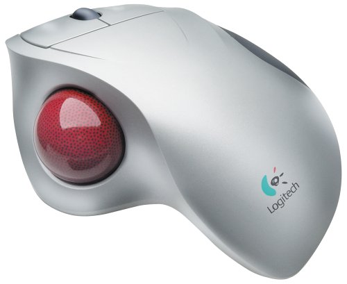 Preisvergleich Produktbild Logitech Trackman Wheel optische Maus schnurlos silber