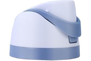Ersättningslock, One Touch vattenflaskkapslar, for 16 oz, 24, 32, 40, drickslock tillbehör Ersättningslock(White blue,1pcs)