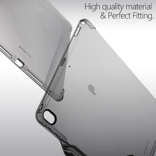 Poetic Lumos Flexibel Wiche Durchsichtig Ultra Dünn Schlagfest TPU Hülle für Apple iPad Pro 10,5 (2017) Durchsichtig Grau - 5