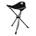 Produktbild 10T Tripod XL Dreibeinhocker Campingstuhl 3-Bein Trekking Hocker stabiler Klapphocker leichter Angelstuhl Stuhl mit Schultergurt einfacher Klappstuhl mit 800g und Transportgurt