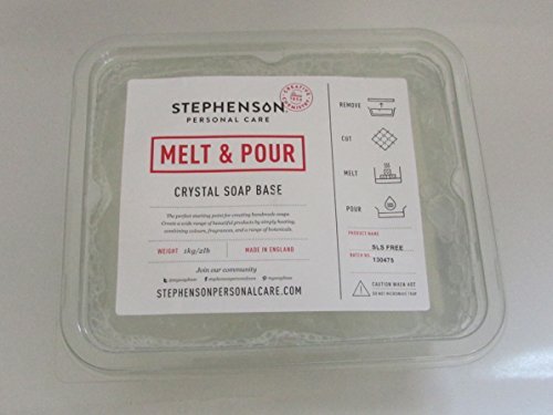 Melt And Pour Soap Base Clear SLS FREE - 1Kg