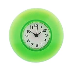 Amazon.de: Baoblaze Wasserfeste Badezimmer Uhr mit ...