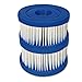 Price comparison product image Bestway Filter Cartridge VI - For Miami, Vegas, Monaco Lay-Z-Spa - 2 Twin Packs