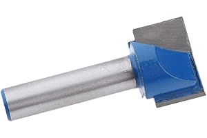 Fenteer DIY Nutfräser zweischneidig, aus HM für Lange Lebensdauer, 8mm Schaft, Schneiddurchmesser Auswählbar, 8x20mm