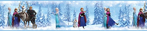 RoomMates Disney's Frozen Peel and Stick Border, Multi-Colour