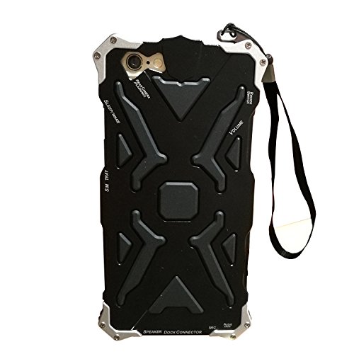 iPhone 6 Plus Case, iPhone 6s Plus Case, Gerhannery [Lanyard Design] Anti-Scratch Aviation Aluminum Material Dust & Shockproof Hard Protective Metallic Case Cover for iPhone 6 Plus / iPhone 6s Plus (5.5 inch) (Screwdriver is included) )
