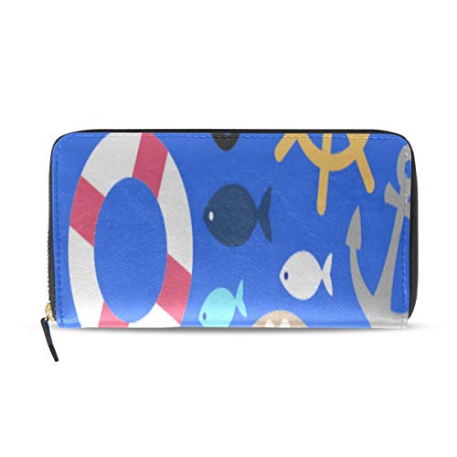 Preisvergleich Produktbild Plsdx Angelhaken Angeln Werkzeug Lange Pass Kupplung Geldbörsen Reißverschluss Brieftasche Fall Handtasche Geld Organizer Tasche Kreditkarteninhaber Für Dame Frauen Mädchen Männer Reise Geschenk