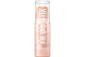 Maybelline New York - Stick Visage Multi-Usages - Look Naturel et Structuré - Unifie et Illumine le Teint, Sculpte le Visage, Corrige les Imperfections - Lifter Stix - Teinte : 20