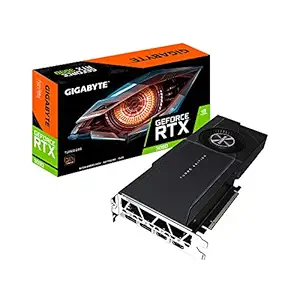 Gigabyte Nvidia GeForce RTX 3090 Turbo 24GB GDDR6X Graphics Card with SLI Support(GV-N3090TURBO-24GD)