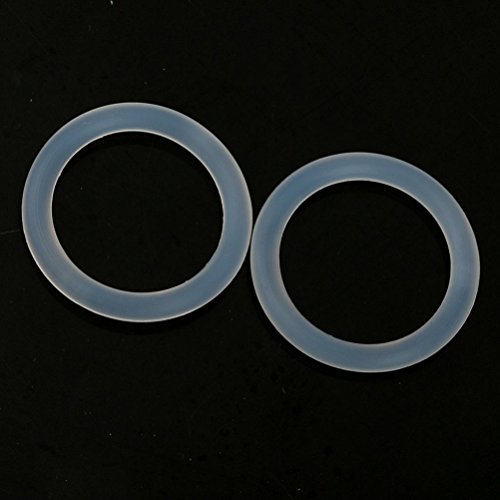 WINOMO 10 Stück Baby Silikonring Adapter für Schnullerketten - 3