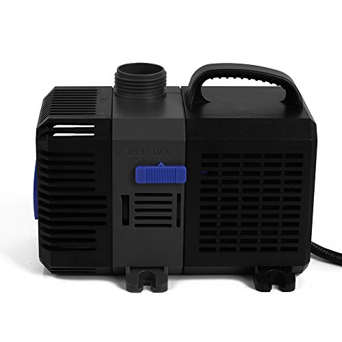 SPEED Super ECO Teichpumpe Filterpumpe Energiespar Wasserpumpe Koiteich Bachlaufpumpe (3000-12000L/H)3000L/H - 7