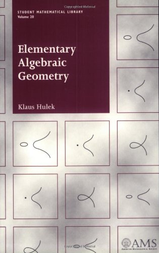 Pdf Free Elementary Algebraic Geometry Student Mathematical - 