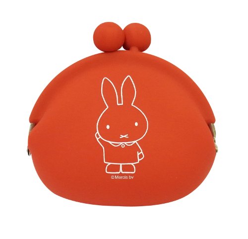 Preisvergleich Produktbild Silicon pouch POCHI Miffy Red MFP-001 (japan import)