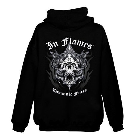 In Flames Demonic Forces 1174 Hood 2XL