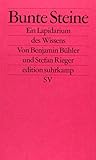 Image de Bunte Steine: Ein Lapidarium des Wissens (edition suhrkamp)