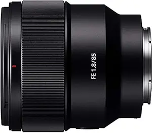 Sony SEL85F18 E Mount Full Frame 85 mm F1.8 Prime Lens (Black)