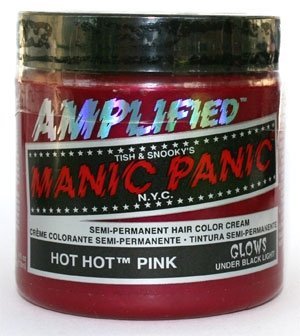 MANIC PANIC AMPLIFIED Hot Hot Pink Semi-Permanent Hair Colour