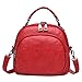 Produktbild TIFIY Damen Rucksack Damenmode Umhängetasche Casual Umhängetasche High-End-Handtasche Arbeits Täglich Bankett Elegant TascheRot