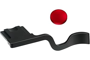 BITUBOL Daumengriff aus Metall für Fuji Fujifilm XT50 XT3 Digitalkamera Blitzschuh Daumengriff Zubehör (schwarz)