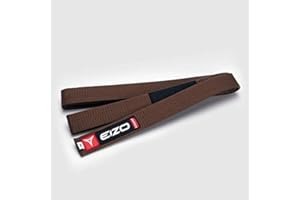 Eizo Sport Cintura Brazilian Jiu Jitsu BJJ Belt Bianca (Marrone, A3)
