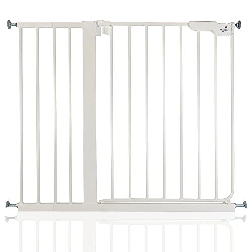 BabyDan Danamic True Pressure Baby Safety Stair Gate White All Widths (86cm-93.5cm)